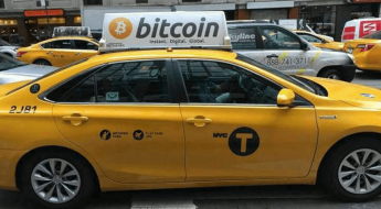 Pagando un taxi con bitcoins